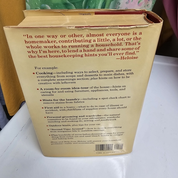 Vintage Dear Heloise Household Tips Two Volumes in one Hardcover book - Picture 12 of 12